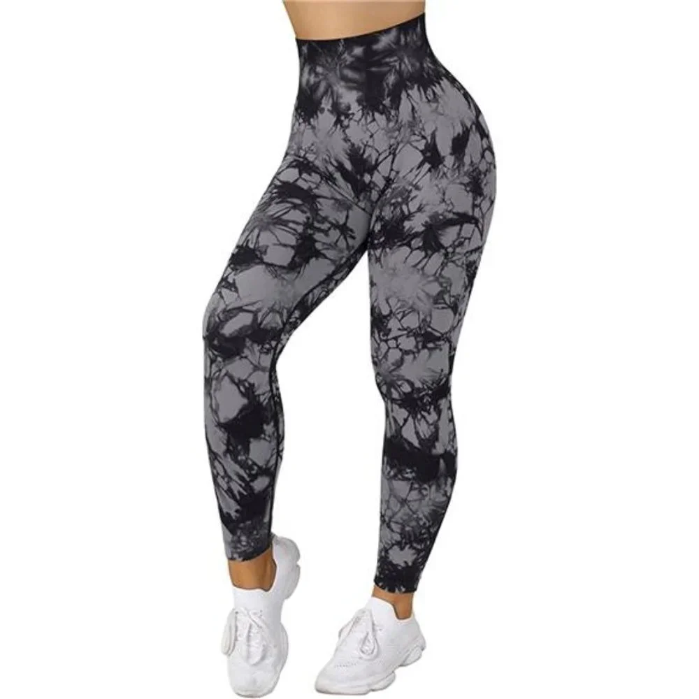 Women Scrunch Butt Lifting Leggings Seamless Contour High Waisted Yoga Pants - Picture 3 of 7